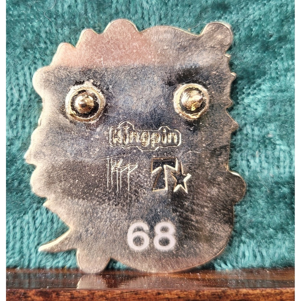 Kingpin Phish Live Phish Radio Enamel Pin Numbered 68 Jam Band Hat Lapel Pin - Picture 2 of 6